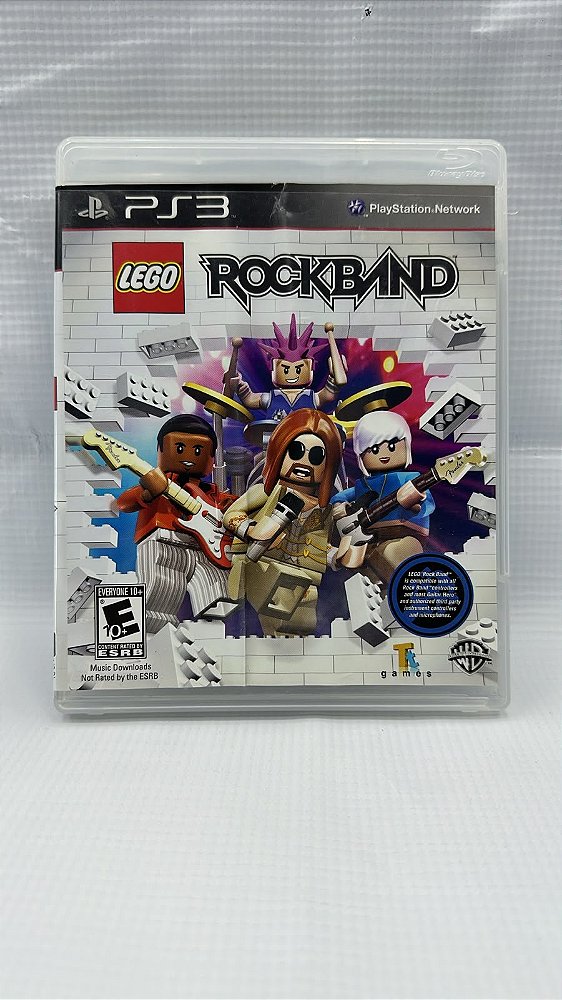 Lego Rockband PS3 Mídia Física (Usado)