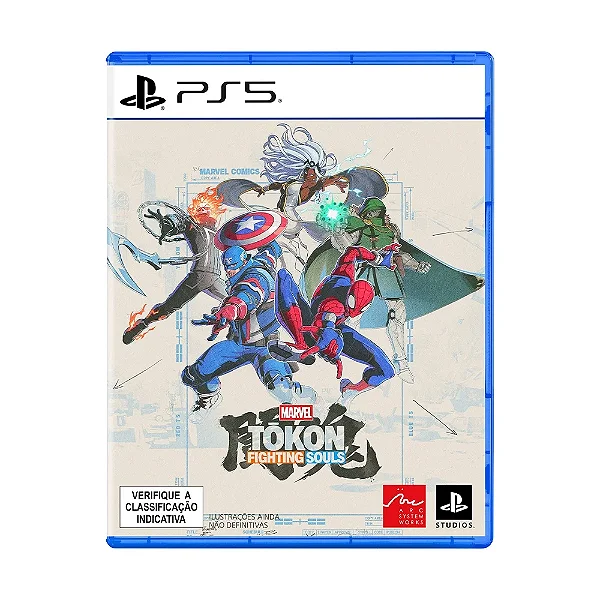 Pré-Venda Marvel Tokon Fighting Souls PS5 Mídia Física Lacrado