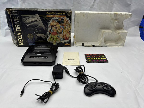 Console Sega Mega Drive 3 Street Fighter 2 Special Chmapion Edition - Mega Drive