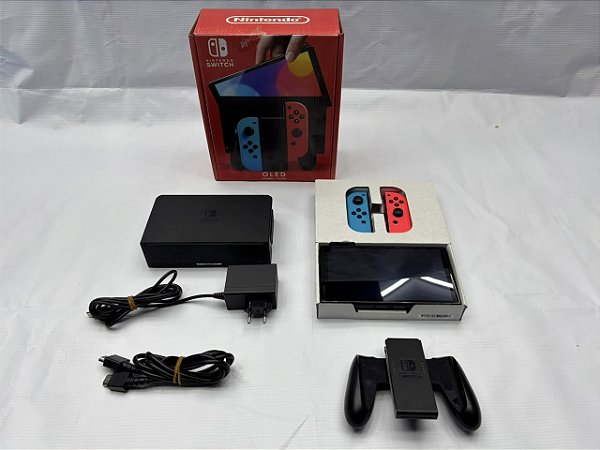 Console Nintendo Switch Oled 64gb Seminovo - Switch Oled