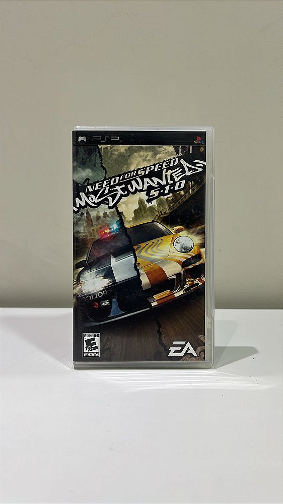 Need For Speed Most Wanted PSP Mídia Física (Usado)