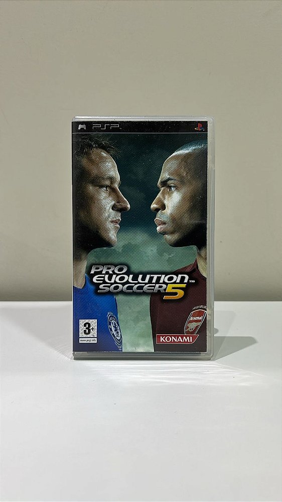 Pro Evolution Soccer 5 PSP Mídia Física (Usado)