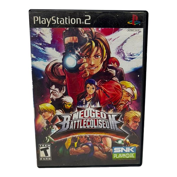 Neo Geo Battle Coliseum PS2 Original Americano (Usado)