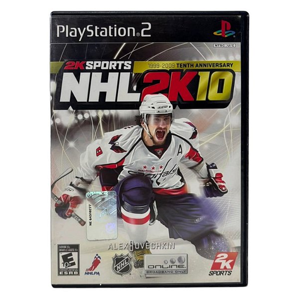 2KSports NHl 2k10 PS2 Original Americano (Usado)