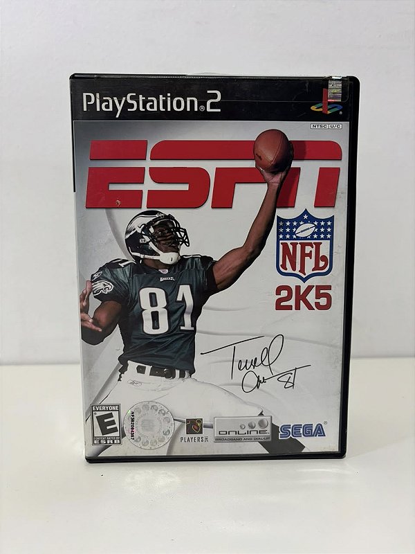 Espn NFL 2K5 PS2 Original Americano (Usado)
