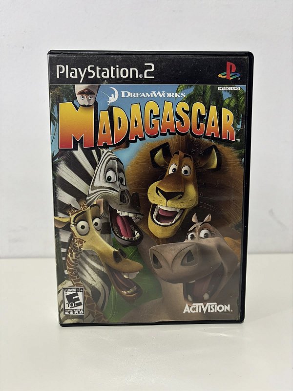 Madagascar PS2 Original Americano (Usado)