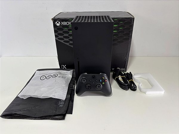 Console Xbox Séries X 1tb - Series X Seminovo