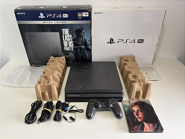 Console Playstation 4 Pro Edição The Last Of Us 1TB - PS4 Pro