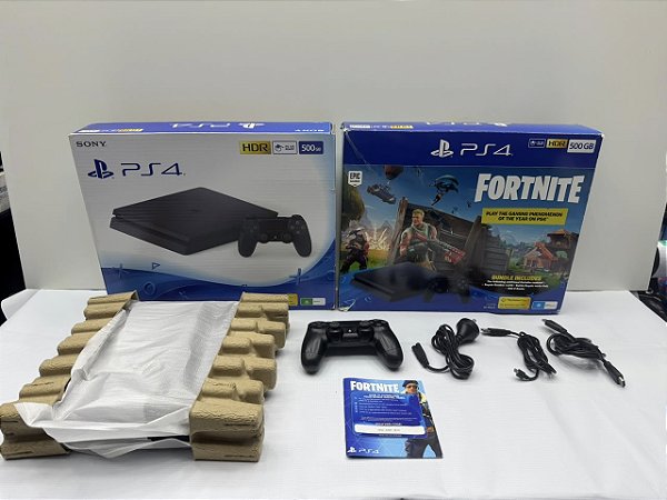 Console Playstation 4 Slim Bundle Fortnite - PS4 Slim 500GB