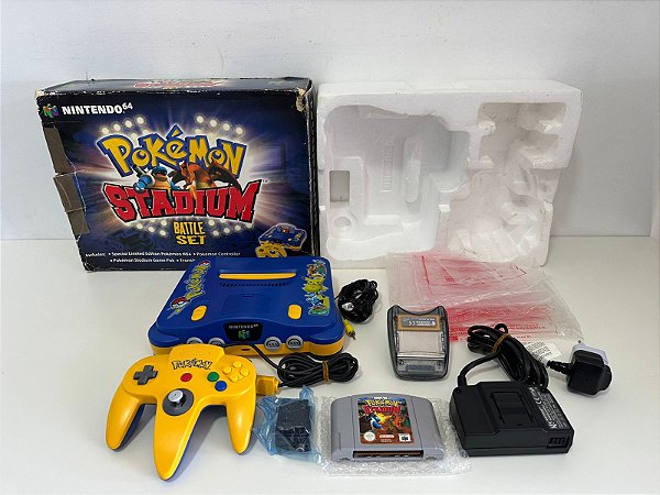 Console Nintendo 64 Pokémon Stadium Battle Set - N64 Pokémon