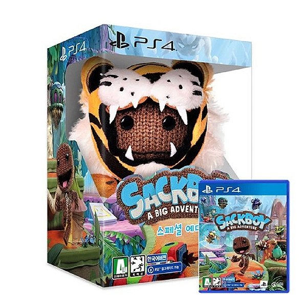 Sackboy Edição Especial PS4 Mídia Física Lacrado