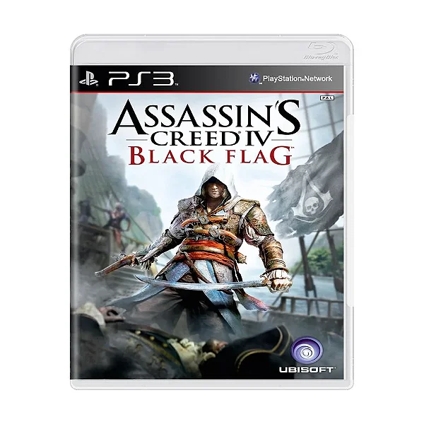 Assassin´S Creed 4 Black Flag PS3 Midia Fisica Lacrado