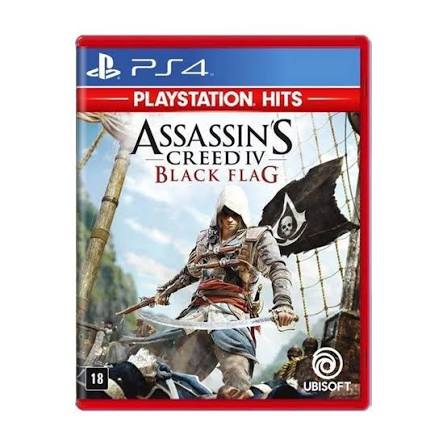Assassin´s Creed 4 Black Flag PH S4 Mídia Física Lacrado