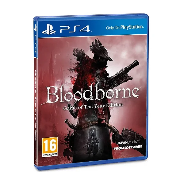 Bloodborne Game Of The Year Edition PS4 Mídia Física Lacrado