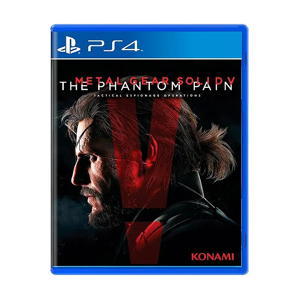 Metal Gear Solid V The Phantom Pain PS4 Mídia Física Lacrado
