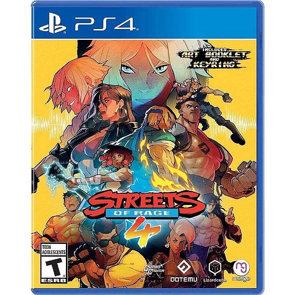 Street Of Rage 4 PS4 Mídia Física Lacrado