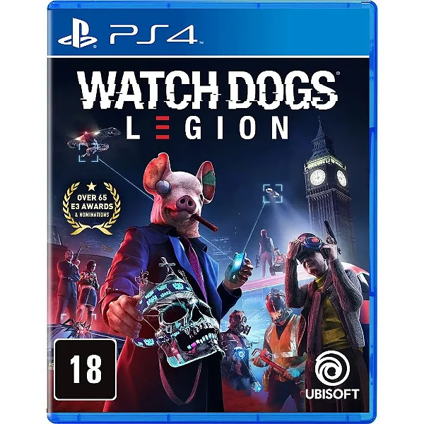 Watch Dogs Legion PS4 Mídia Física Lacrado