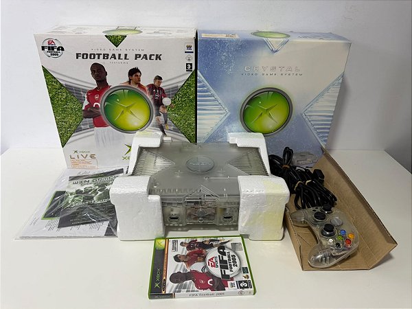 Console Microsoft Xbox Classic Crystal Football Pack - Xbox Crystal