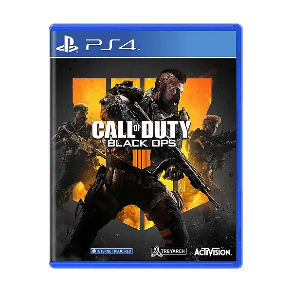 Call Of Duty Black Ops 4 PS4 Mídia Física Lacrado