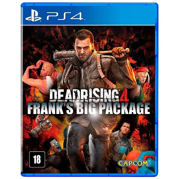 Dead Rising 4 Frank´S Big Package PS4 Mídia Física Lacrado