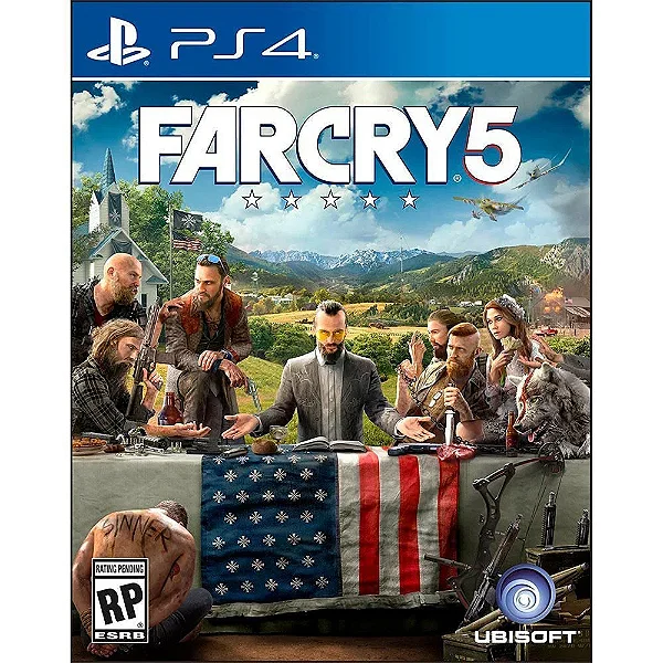 Far Cry 5 PS4 Mídia Física Lacrado