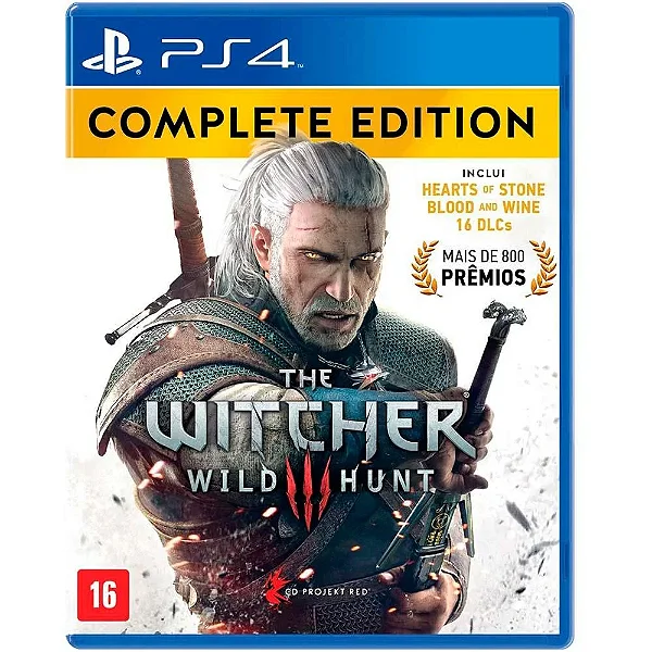 The Witcher 3 Wild Hunt Complete Edition PS4 Mídia Física Lacrado