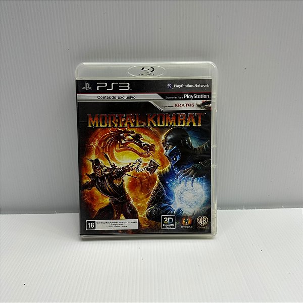 Mortal Kombat PS3 Mídia Física (Usado)