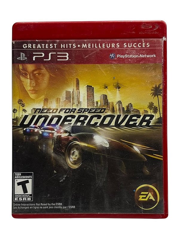Need For Speed Undercover GH PS3 Mídia Física (Usado)