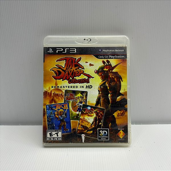 Jak And Daxter Collection Remastered In HD PS3 Mídia Física (Usado)