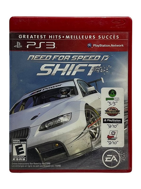 Need For Speed Shift GH PS3 Mídia Física (Usado)