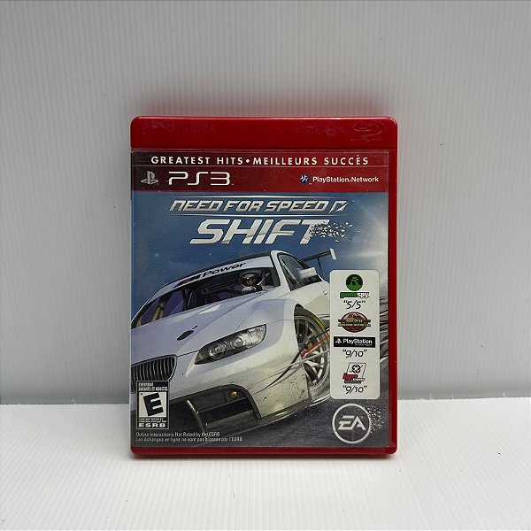 Need For Speed Shift GH PS3 Mídia Física (Usado)