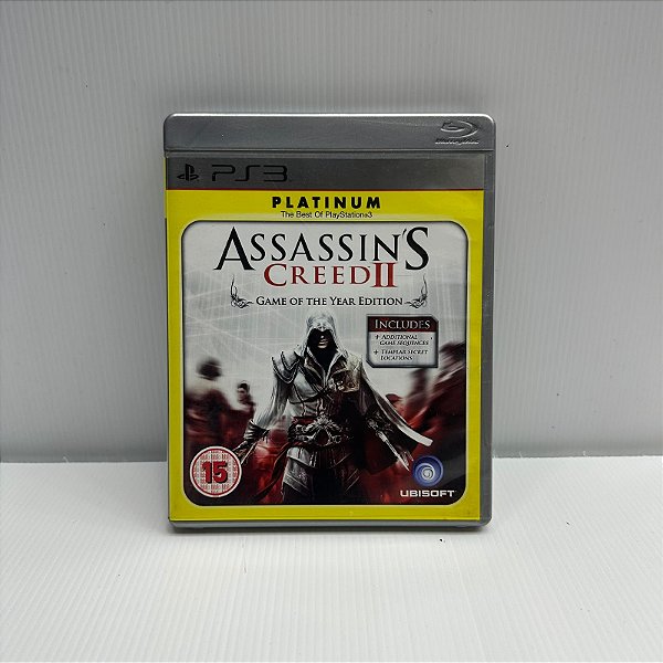 Assassin's Creed 2 Platinum PS3 Mídia Física (Usado)