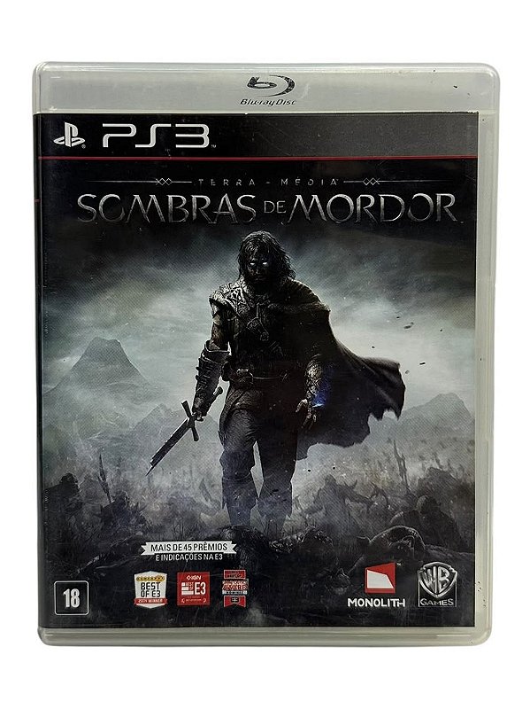 Terra Media Sombras De Mordor PS3 Mídia Física (Usado)