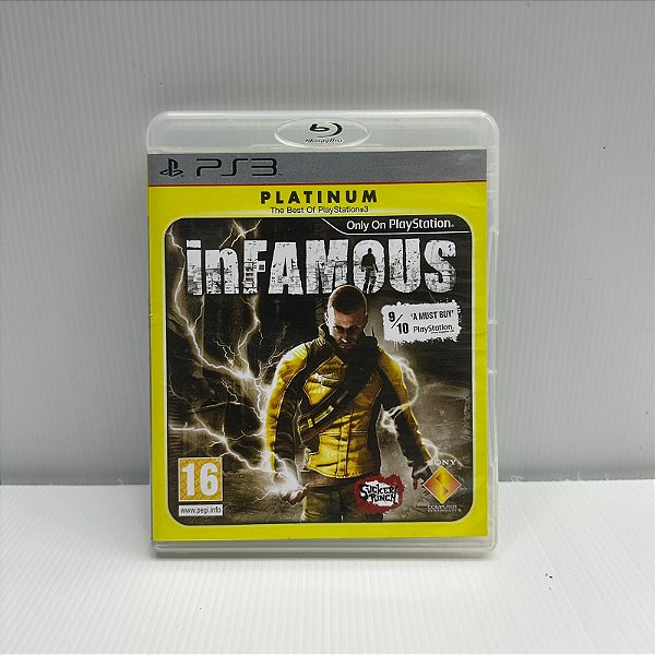 Infamous Platinum PS3 Mídia Física (Usado)