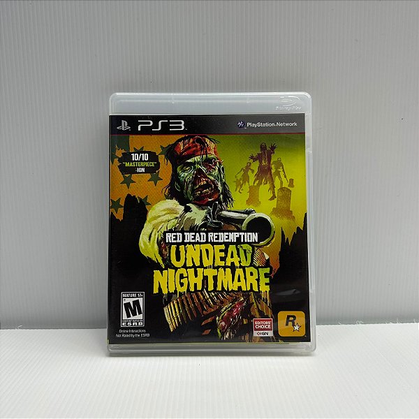 Red Dead Redemption Undead Nightmare PS3 Mídia Física (Usado)