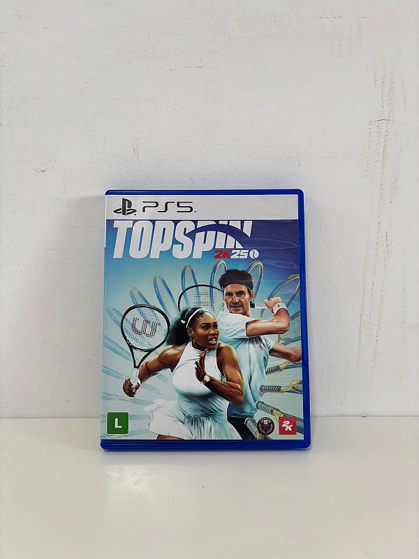 Topspin 2k25 PS5 Mídia Física (Usado)
