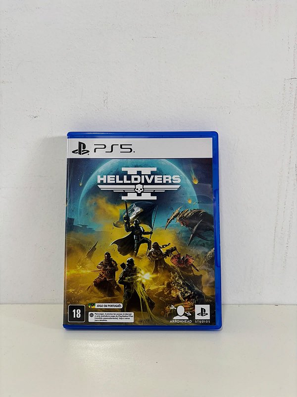Helldivers 2 PS5 Mídia Física (Usado)