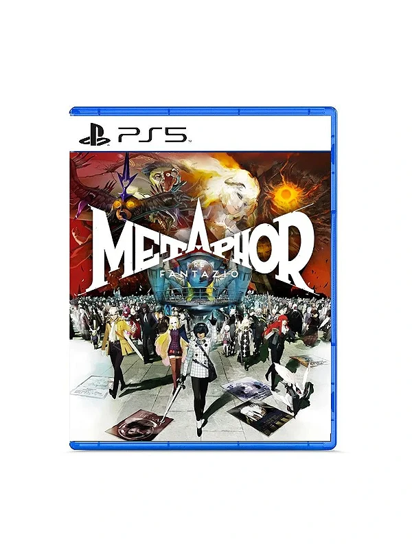 Metaphor Refantazio PS5 Mídia Física Lacrado