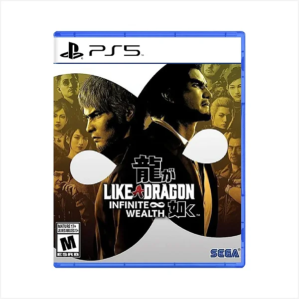 Like A Dragon Infinite Wealth PS5 Mídia Física Lacrado