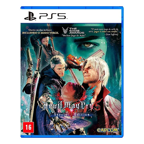 Devil May Cry 5 Special Edition PS5 Mídia Física Lacrado