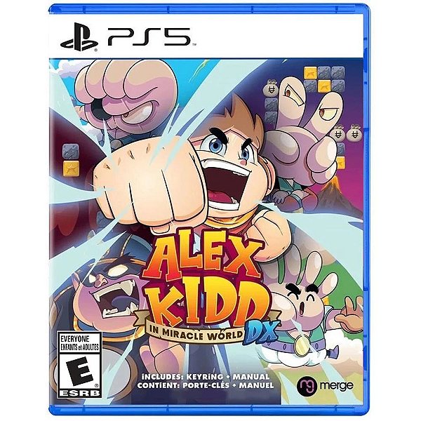 Alex Kidd In Miracle World Dx Edition PS5 Mídia Física Lacrado