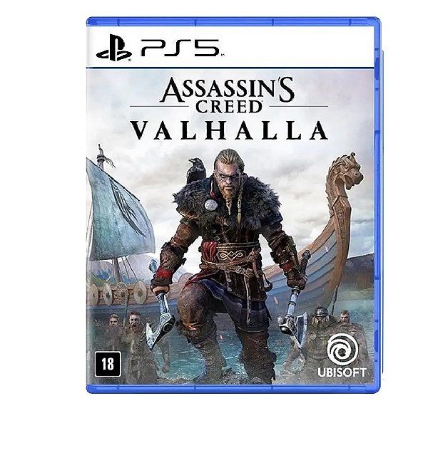 Assassins Cred Valhalla PS5 Mídia Física Lacrado