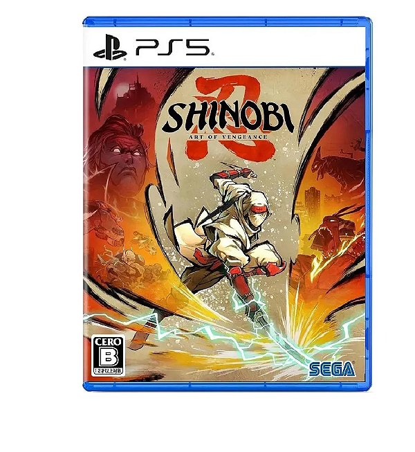 Shinobi Art Of Vengeance PS5 Mídia Física Lacrado