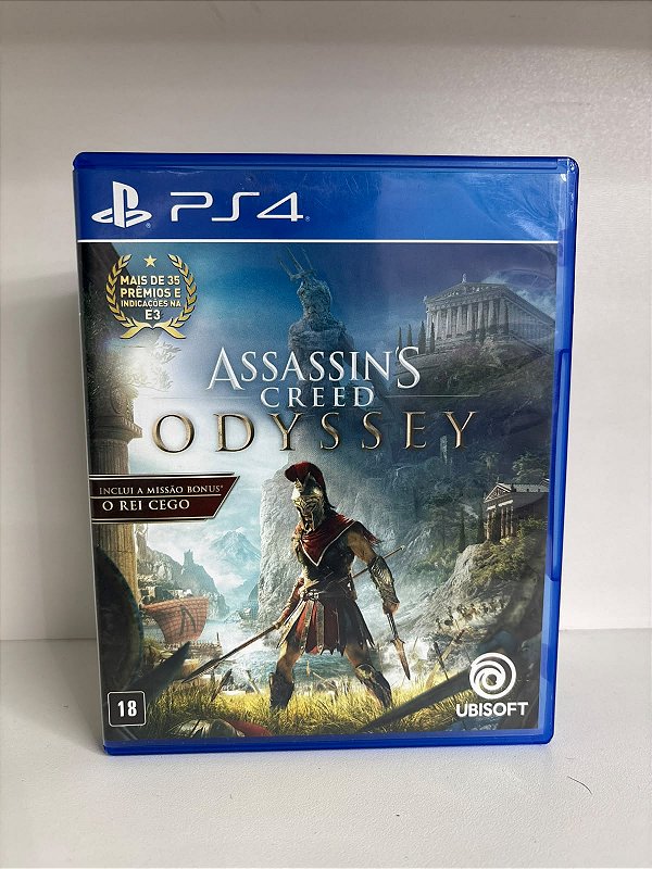 Assassins Creed Odyssey PS4 Mídia Física (Usado)