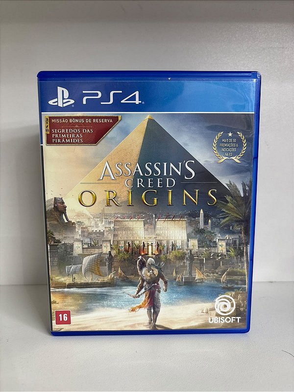 Assassins Creed Origins PS4 Mídia Física (Usado)