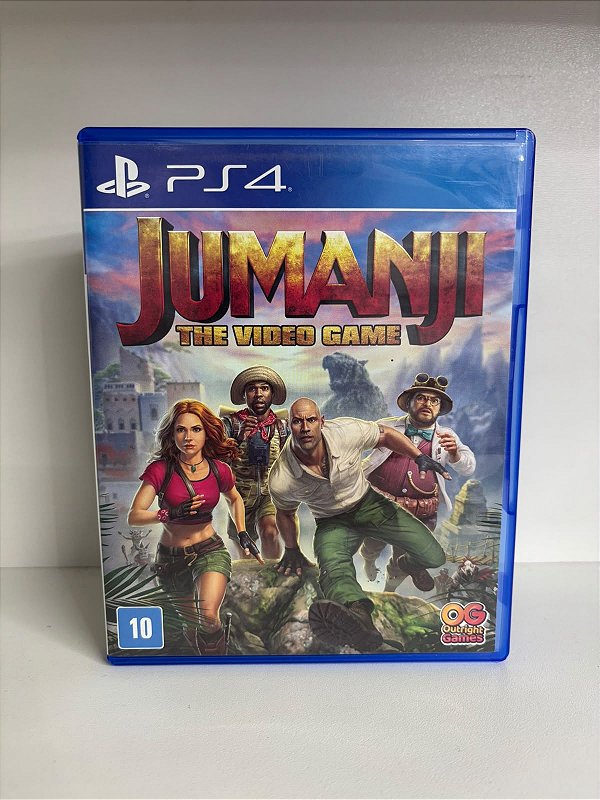 Jumanji The Video Game PS4 Mídia Física (Usado)