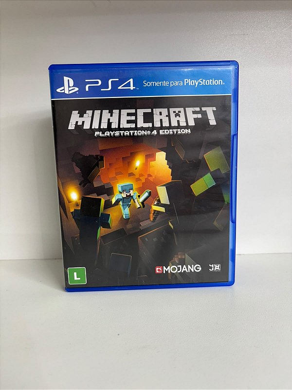 Minecraft PS4 Mídia Física (Usado)