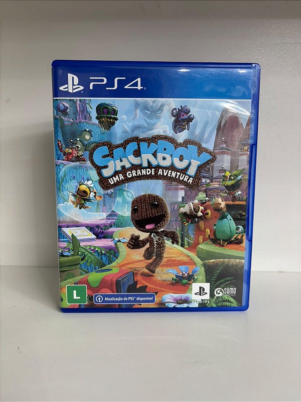 Sackboy Uma Grande Aventura PS4 Mídia Física (Usado)
