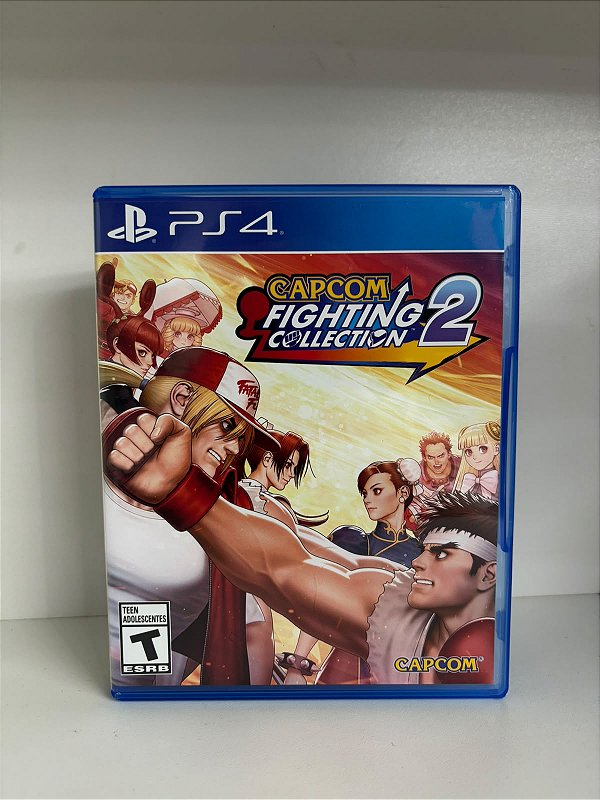 Capcom Fighting Collection 2 PS4 Mídia Física (Usado)
