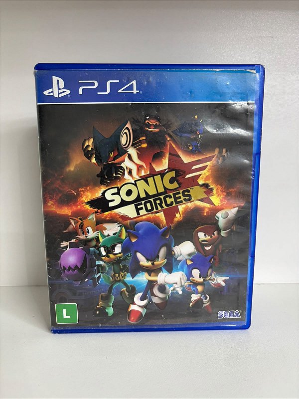 Sonic Forces PS4 Mídia Física (Usado)